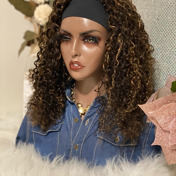 🍁 New 20” Trendy Deep Wave  100% Virgin Human Hair 200% Density Wig 🍁 - Picture 7 of 12